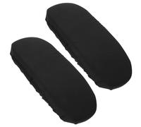 DOITOOL 2pièces Housse Accoudoir Chaise Bureau Lot Protection Coussin Accoudoir Fauteuil Ordinateur Gaming Manchon Réutilisable