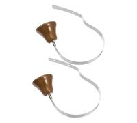 DOITOOL 2pièces Lot de Sonnettes pour Chiens Murales Vintage pour Éducation Canine Et Communication avec Animaux De Compagnie