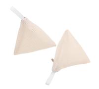 DOITOOL 2pièces Pochette à Linge Mini Maille Sandwich Polyester Avec Fermeture Éclair Léger Et Portable Filet Lingerie Pour Machine à Laver Protection Des Soutiens-gorge Et Chaussettes for