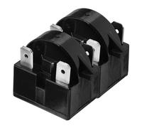 DOITOOL 2pièces Protection Surcharge pour Compresseur Réfrigérateur Démarreur de Remplacement pour Congélateur et Réfrigérateur Compatibles