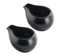 DOITOOL 2pièces Récipients à Sauce Céramique pour Lait Et Assaisonnements Contenants De Cuisine Pratiques pour Café Et Miel