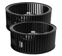 DOITOOL 2pièces Roue Filtrante De Remplacement Pour Hotte Filtre à Turbine De Ventilation Roue à Air Pour Moteur De Hotte Aspirante Accessoire De Cuisine Pour Ventilateur Extraction