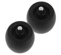 DOITOOL 2pièces Roue Pivotante de Balayeuse Robot Compatible Shark Rvae Rvae Kit Remplacement Rapide Roues Avant Durables pour Aspirateur Robot
