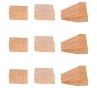 DOITOOL 3 ensemble Cales pour Archet de Violon Bouchons de Rechange Bois Outil de Remplacement pour Baguette Accessoires pour Instruments à Cordes pour Jouer en Plein Air