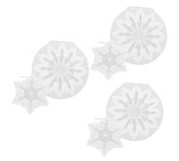 DOITOOL 3 Ensembles Moule Silicone Pour Flocon De Moule À Résine Diy Pour Décorations De Noël Matériel De Bricolage Flexible Et Durable Parfait Pour Création Ornements Hiver 2 Pièces * 3