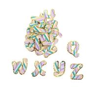 DOITOOL 3 Ensembles Patches Écussons Brodés Anglais Appliques Diy Pour Vêtements Et Accessoires Décoration Colorée Avec Détails Parfait Pour Réparer Et Personnaliser Vos 26 Pièces * 3