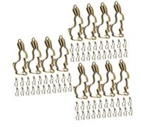 DOITOOL 3 Ensembles Pendentifs Rabbit Open Bezel Charms Métalliques Pour Diy Accessoires Créatifs Pour Colliers Bracelets Plus 25 Pièces * 3