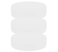 DOITOOL 3 Palets de Hockey sur Glace Phosphorescents pour Entraînement, Palets à Glissement Lisse en Plastique, Équipement D’extérieur pour Hockey Nocturne et Glace, Rondelles