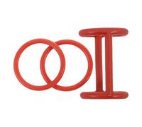 DOITOOL 3 Pièces Bague D'étanchéité en Silicone de I pour Machine à Glace, Joint Torique Résistant Design Emboîtant, Adapté pour Tige Centrale, Usage Domestique et Commercial