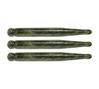 DOITOOL 3 Pièces Bâton de Massage Visage en Jade Naturel, Léger et Sculptant, Outil de Massage Gua Sha pour Modelage Facial, pour Usage à Domicile Voyage