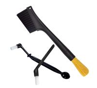 DOITOOL 3 pièces Brosse de Nettoyage Café pour Machine Espresso Haute Résistance et Brosses Pratiques pour Entretenir Cafetière et Broyeur
