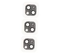 DOITOOL 3 Pièces De L'objectif du Téléphone Montures De Lentilles Couvercle D'objectif De Caméra Protecteurs D'écran De Téléphone Portable Film Masque De Sécurité Abdos Strass
