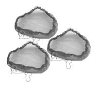 DOITOOL 3 pièces Filet de Protection pour Citerne à Eau Pluie Lot de Filets Maille Résistants avec Cordon Housse Anti Baril Jardin Extérieur Protection et Facile à Installer