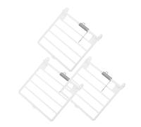 DOITOOL 3 Pièces Lot de Portes de Cage à Oiseaux avec Fils Horizontaux Accessoires de Remplacement pour Petites Cages Faciles à Installer et Anti-évasion