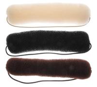 DOITOOL 3 Pièces Outil pour Chignon Donut en Nylon Facile à Utiliser pour Femmes et Filles, Accessoire Cheveux pour Vacances la Plage et Coiffure Rapide