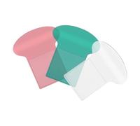 DOITOOL 3 pièces Poignée de Rehausseur Wc Sans Contact Installation Rapide Sans Outils Accessoire Salle de Bain Hygiénique pour Lever Abattant Toilettes