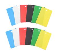 DOITOOL 30 Pièces Porte Badge Vertical PVC Porte Carte Identité pour Infirmières Médecins Étudiants et Travailleurs Compact et Usage Sécurisé et Pratique