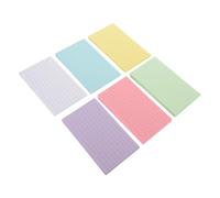 DOITOOL 300feuilles Fiches Bristol Colorées Fiches De Vocabulaire Apprentissage Cartes Mémoire Petites Soi-même