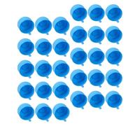 DOITOOL 30pcs Bouchons à Vis pour Carafes D'eau en Plastique Bleu Large Compatibilité et Filetage Précis, pour Réservoirs D'eau en Extérieur ou Bureaux