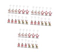 DOITOOL 36 Pièces porte-notes de bureau mémo note clip décoratif porte-cartes de noël supports de table pour coloré numéros de table mariage Tableaux de table de mariage