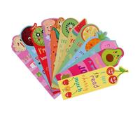 DOITOOL 36pièces Marque-pages Fruits Parfumés Dessin Animé Décoratifs Légers et Durables pour Lecture et Études