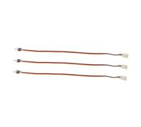 DOITOOL 3Pcs Pc câble d'extension câble adaptateur d'interface PIN rallonge de ventilateur de boîtier PC USB Fils d'essai sortie ventilateurs de boîtier Câble de ventilateur à 3 broches