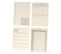 DOITOOL 4 Bloc Notes de Planification Hebdomadaire et de Cahiers Cahier de Rappel pour Étudiants et Bureaux