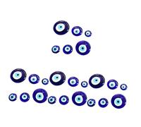 DOITOOL 4 Ensembles Pendentifs Œil Malin Verre Pour Création De Bijoux Diy Charms Pour Colliers Et Boucles Oreilles Accessoires De Bijoux 6 Pièces * 4