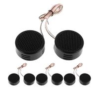 DOITOOL 4 Paires de Mini tweeters à de 500 W : Haut-parleurs Haute fréquence pour système Audio de Voiture - Tweeter à - Accessoires autoradio