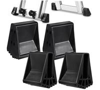 DOITOOL 4 pièces Antidérapants pour Échelle Lot de Coussinets de Protection Plastique Amortisseurs de Bruit et Protection de Surface Installation Facile pour Sécurité et Stabilité