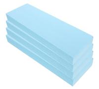 DOITOOL 4 Pièces Bloc de Mousse Bleue Rectangulaire en Écume Facile à Couper et Coller pour Travaux Manuels, Modélisme, Projets Artistiques et Compositions de Fleurs en École