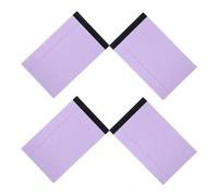 DOITOOL 4 Pièces Bloc-notes Juridique Pourpre Portable en Papier Déchirable Lignes Simples, Design Délicat, pour Bureau et Prise de Notes Rapide