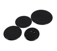 DOITOOL 4 Pièces Capuchons De Rechange Pour Brûleur à Gaz Couvercle De Brûleur à Gaz Cuisinière Chapeau De Cuisinière à Remplacement