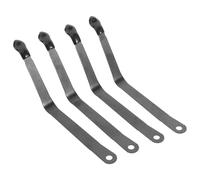 DOITOOL 4 Pièces Clips de Retenue pour Pupitre de Musique en Acier au Manganèse