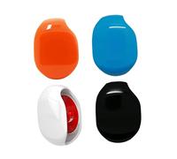 DOITOOL 4 pièces Enrouleur Automatique de Câble USB Organisateur Fil Multifonctionnel pour Écouteurs et Chargeurs Bobineur Intelligent Poussière Portable pour Maison et Voyage Rouge Bleu