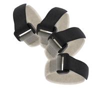 DOITOOL 4 pièces Lot de Colliers Anti-Bruit Réglables pour Coqs et Volailles Lanières Tour de Cou Confortables Empêchent Le Chant Trop Fort des Poulets Canards et Bernaches Ajustables