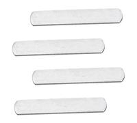 DOITOOL 4 pièces Plaques Acier Électrolytique Lisse pour Équipement Fitness Plaques Lestées Résistantes Corrosion Adaptées pour Entraînement Accroupi et Exercices de Musculation