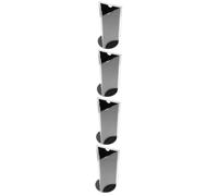 DOITOOL 4 Pièces Présentoir De Menus Nombre Support D'affichage Titulaire Des Stands Afficher Porte-papier Menu Porte-images Pour Tables Porte-affiche De Menu Black Acrylique