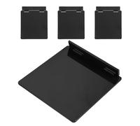 DOITOOL 4 Pièces Protection Adhésive pour Interrupteur Couvercle Transparent Plastique pour Thermostat Climatiseur Central Protection Anti-poussière et Anti-éclaboussures pour Maison et