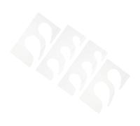 DOITOOL 4 pièces Règle de Quilting Plastique Gabarits Couture Patchwork Pratiques Accessoires Couture pour Création Motifs Tissus Outil Polyvalent DIY