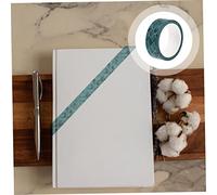 DOITOOL 4 Pièces Ruban Adhésif Décoratif Poisson Écailles Sirène Papier Adhésif Repositionnable et Déchirable pour Scrapbooking DIY et Décoration Meuble Motifs Créatifs pour Artisanat