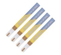 DOITOOL 4 Pièces Stylo de Retouche à Séchage Rapide Plastique Solide pour Gravure sur Pierre Naturelle et Pierre Tombale pour l’Entretien des Monuments Historiques