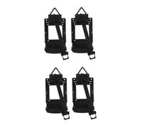 DOITOOL 4 Pièces Unité Entraînement Pendule pour Horloge à Quartz Remplacement pour Mécanisme Horloge Balancier Couleur Noire