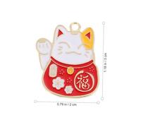 DOITOOL 40 Pièces Breloques Chat Porte-chance Soyez-vous Bijoux Chat Qui Attire Le Regard Soyez-vous