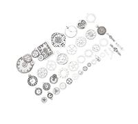 DOITOOL 40 Pièces Charmes Horlogers Rétro Punk Décorations de Pignons Steampunk pour Projets Diy Accessoires Artisanaux Style Mixte