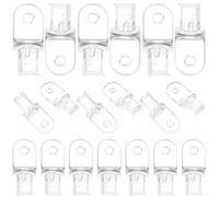 DOITOOL 40 Pièces Transparent Tilt Rod Tips for Blinds Plastic Blind Wand Tip Replacement Easy DIY Repair Interior Use