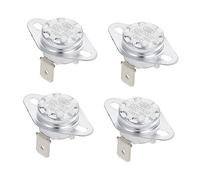 DOITOOL 4pcs Contrôle Thermique Transformateur Thermostat Sonnette Évent Piscine Chauffage Contrôle De La Température Thermique Pour Cafetière Métal