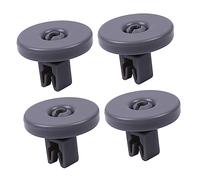 DOITOOL 4pièces Lot Roulettes De Remplacement Pour Panier Inférieur De Lave-vaisselle Roues Faciles à Installer Pour Support Machine à Laver Détachées Compatibles
