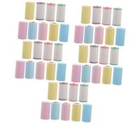 DOITOOL 5 Ensembles Autocollants Thermiques Colorés Pour Mini Adhésif Étiquettes Thermiques Pour Supermarchés Et Petits Commerces 9 Rouleaux*5