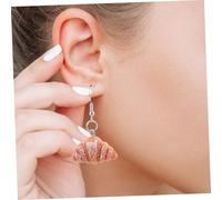 DOITOOL 5 Paires Boucles Doreilles Pendantes Alimentaires Simulation de Gâteaux et Pains Réalistes Charms Originaux pour Femmes et Filles Bijoux Amusants pour Usage et Fêtes